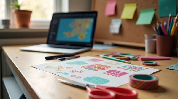 Crea tus propios adhesivos personalizados y pega tu estilo único